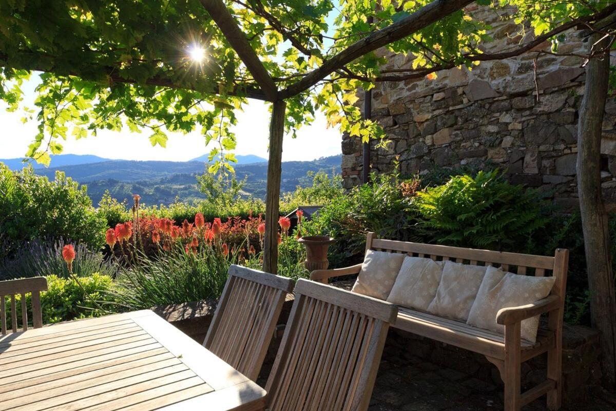 Villa Riflessi Di Fiesole - Piscina - Vista Firenze Екстер'єр фото
