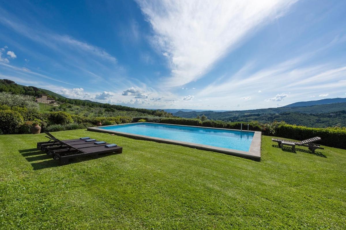 Villa Riflessi Di Fiesole - Piscina - Vista Firenze Екстер'єр фото