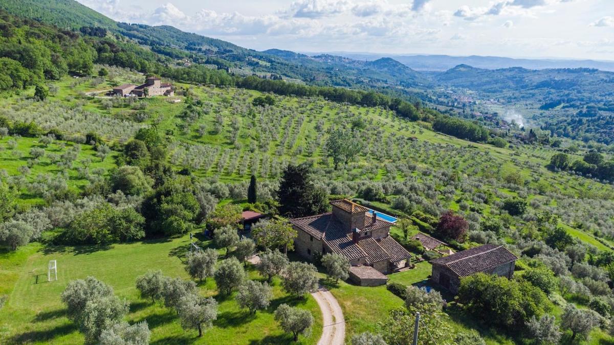 Villa Riflessi Di Fiesole - Piscina - Vista Firenze Екстер'єр фото