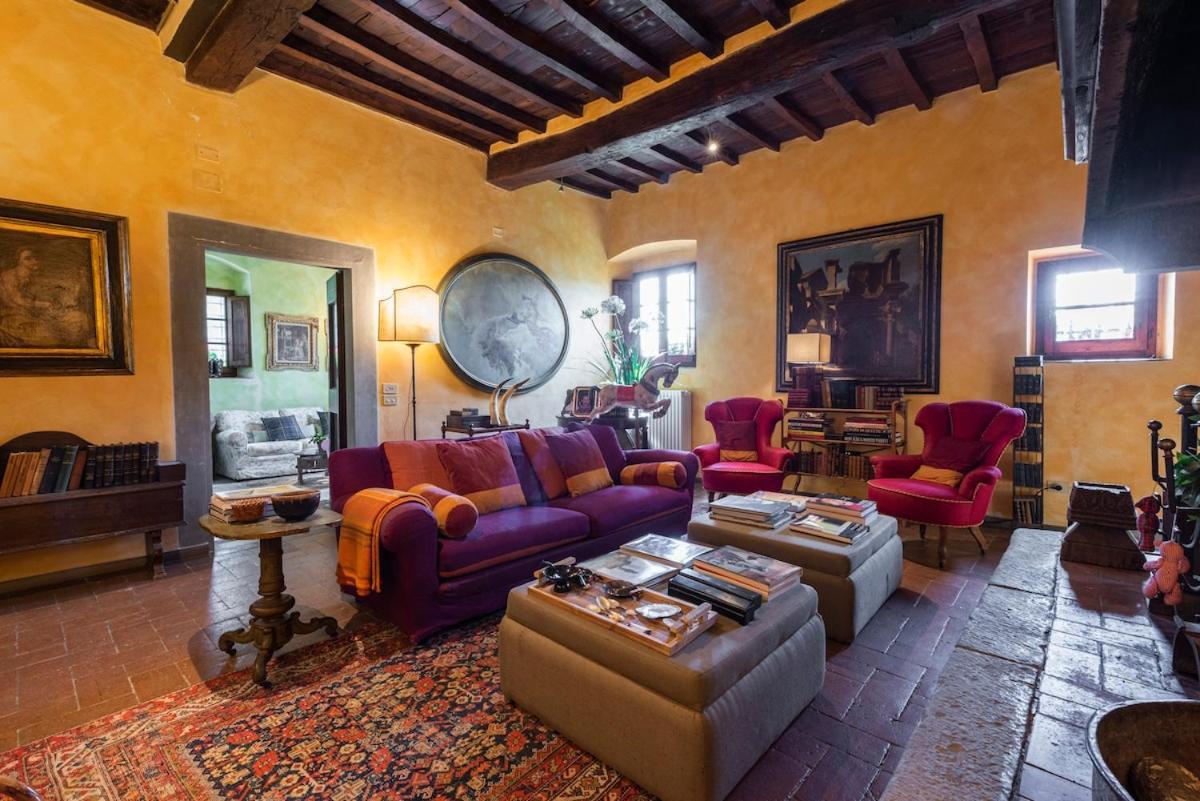 Villa Riflessi Di Fiesole - Piscina - Vista Firenze Екстер'єр фото